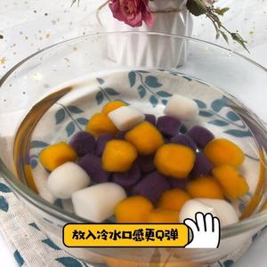 宝宝辅食——三色芋圆的做法 步骤8