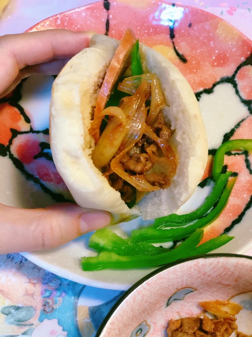 空心馍（肉夹馍）