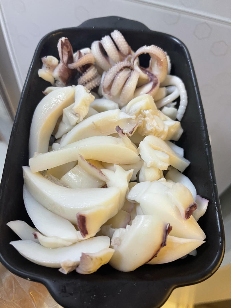 白灼墨鱼