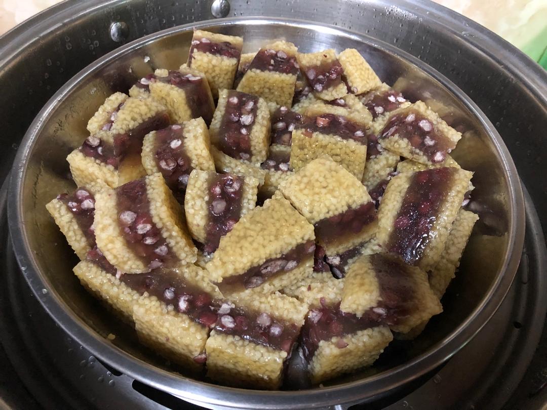 janice_i做的小米红豆杂粮糕
