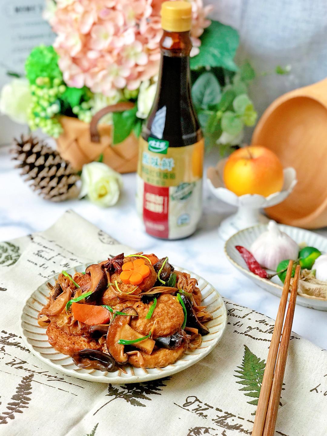 太太乐特级鲜红烧酱油|红烧素鸡㊙️内有素鸡软糯鲜香的秘诀