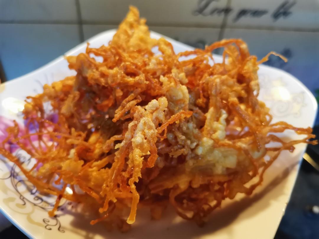 油炸椒盐金针菇