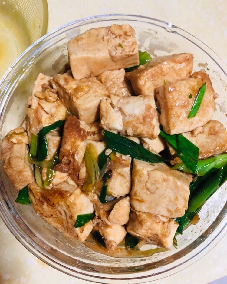 蚝油嫩豆腐