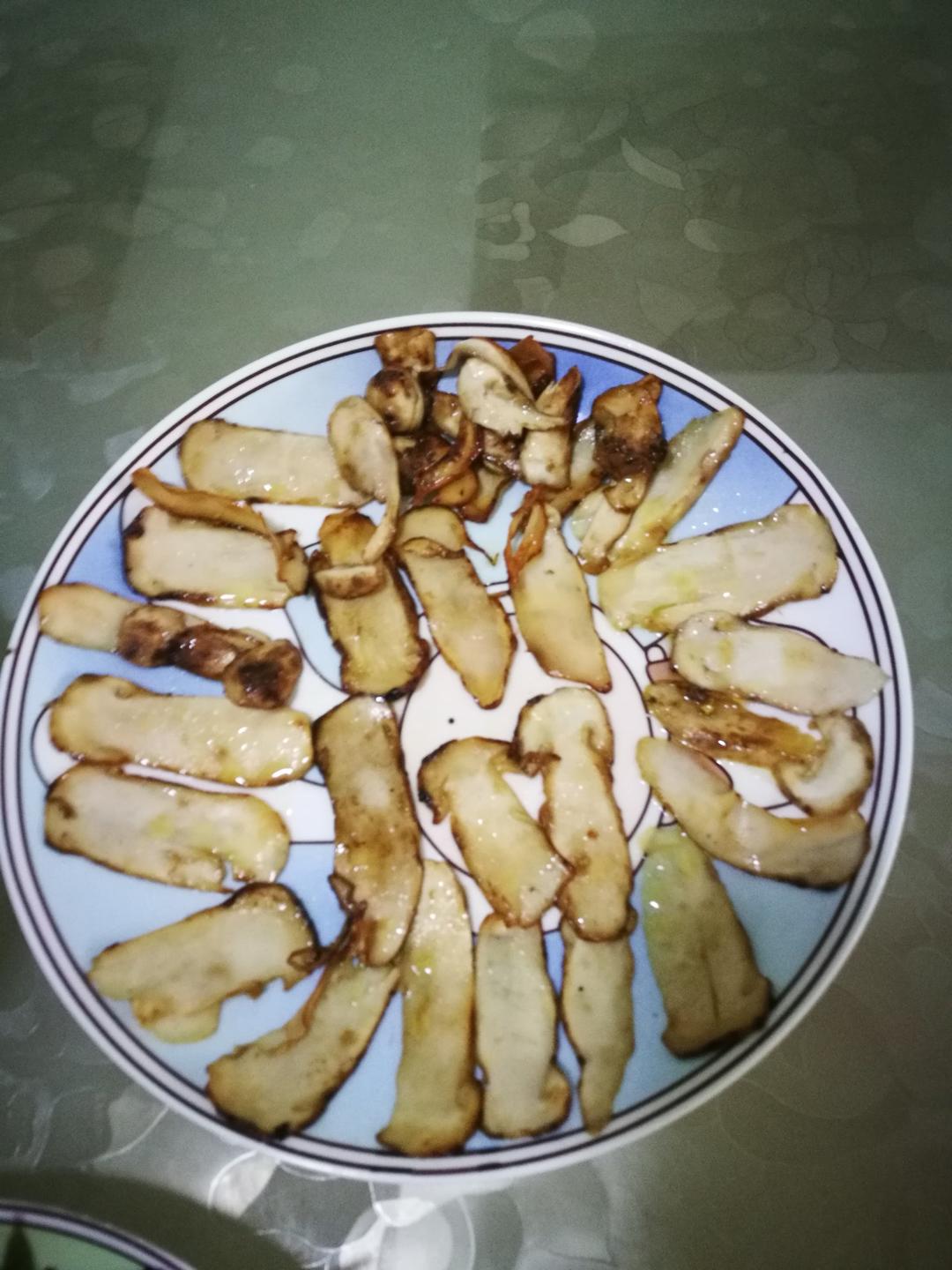 黄油煎松茸