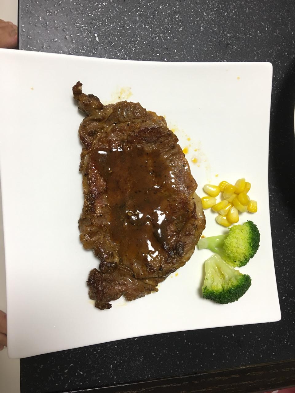 黑椒牛排
