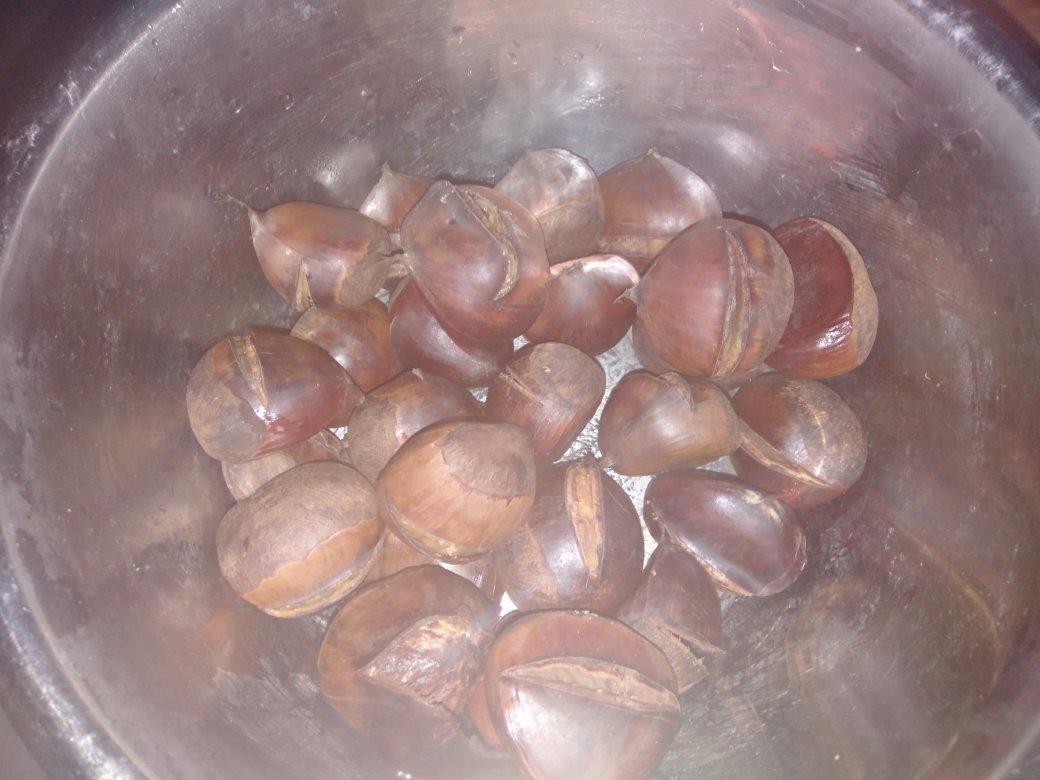 软糯可口的水煮板栗🌰（高压锅）