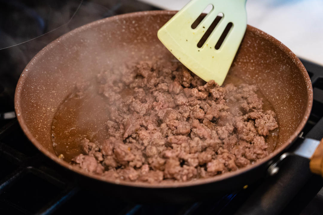 （完胜必胜客的）番茄肉酱意大利面～