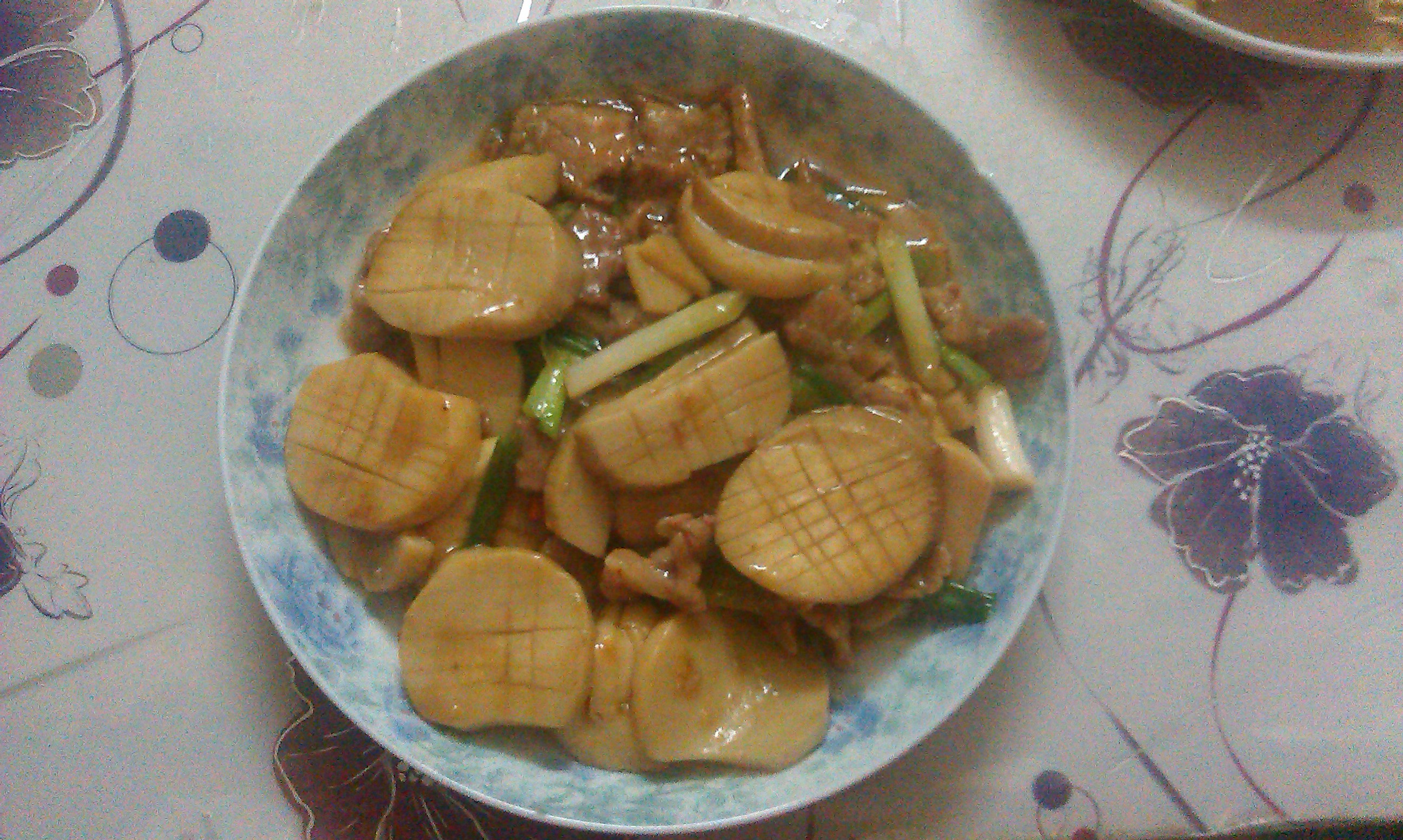杏鲍菇炒肉片
