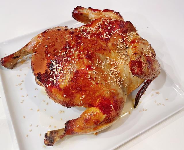 超受欢迎简单三步的多汁烤鸡的做法