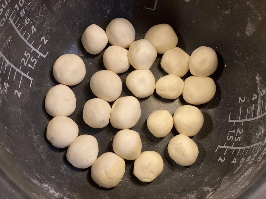 爱喝豆浆 更爱豆浆渣丸子