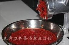 鲜肉辣椒酱的做法 步骤2