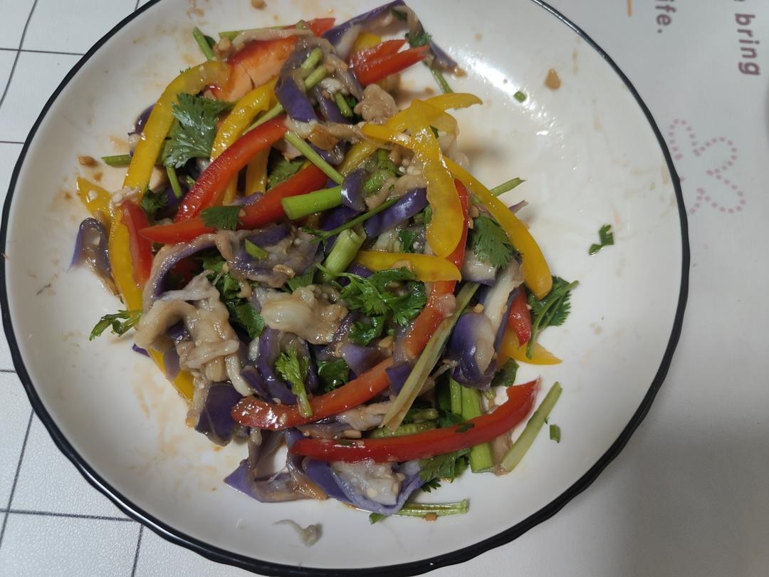 🍆凉拌线茄🍆鲜美多汁‼️非常适合夏天食用