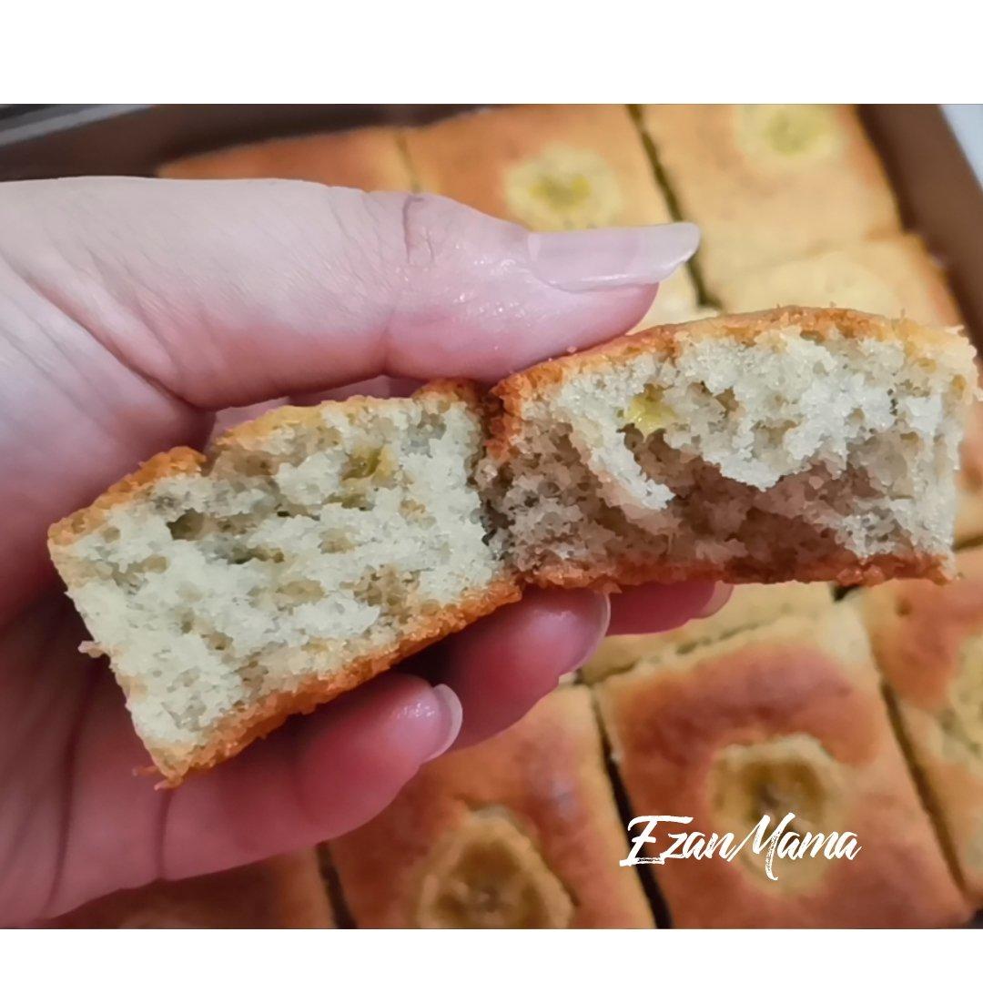 布朗尼烤盘【香蕉海绵蛋糕】