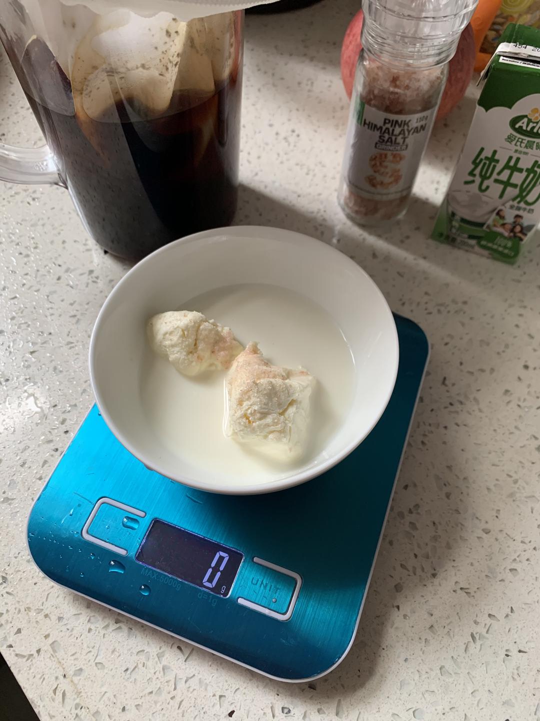 纯奶手撕吐司的做法 步骤1