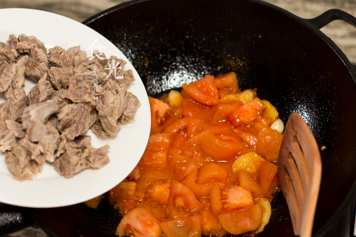 宴客菜之 - 番茄土豆炖牛肉的做法 步骤7