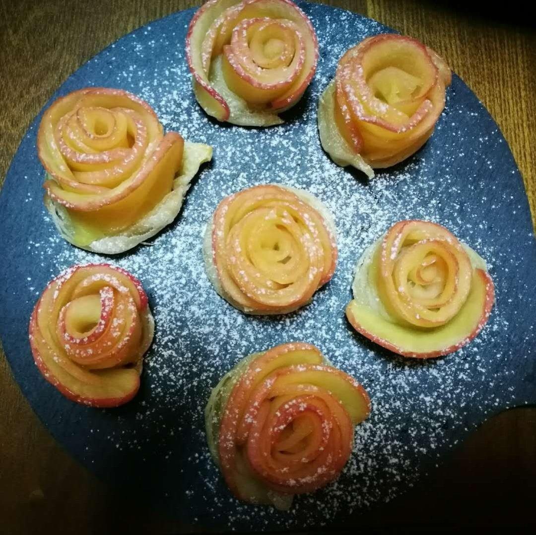 玫瑰花苹果派
