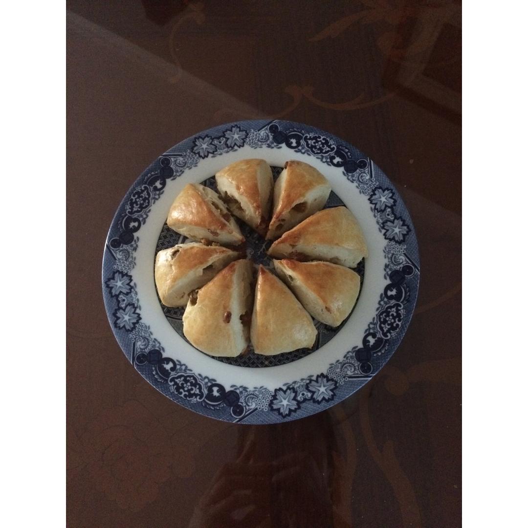 葡萄干司康（酵母版）