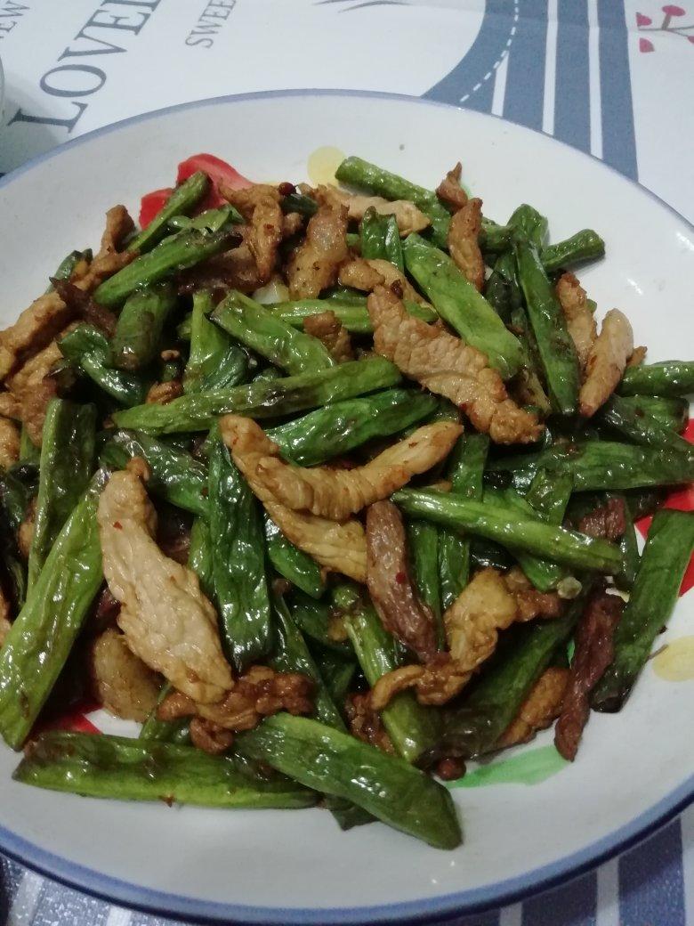 四季豆炒肉