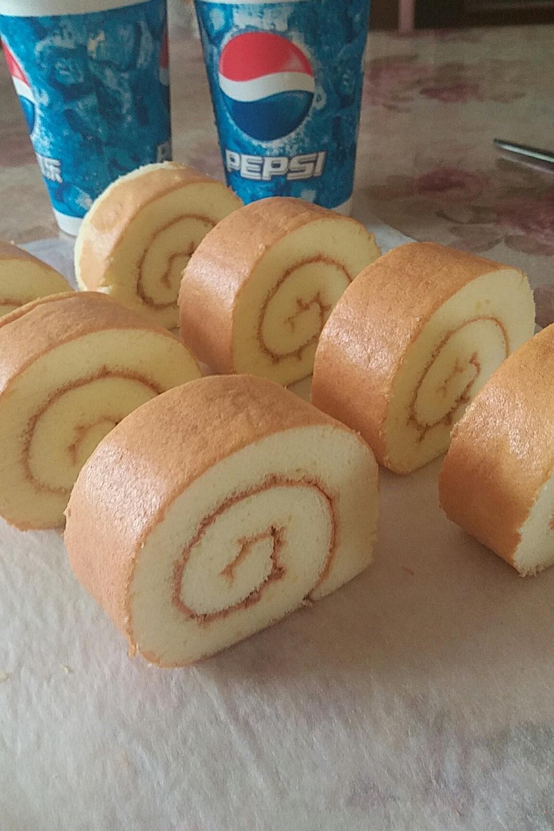 原味蛋糕卷