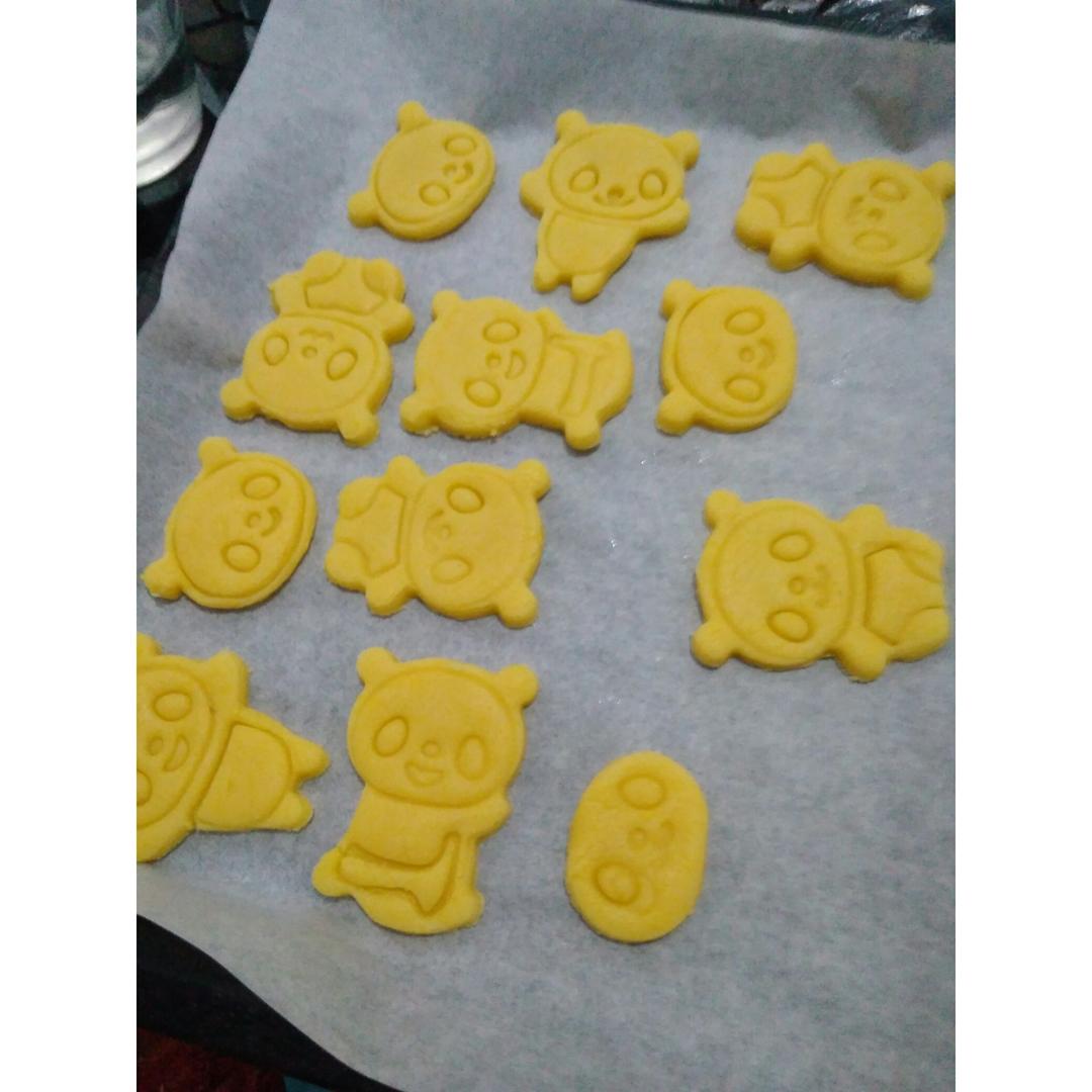 卡通黄油饼干