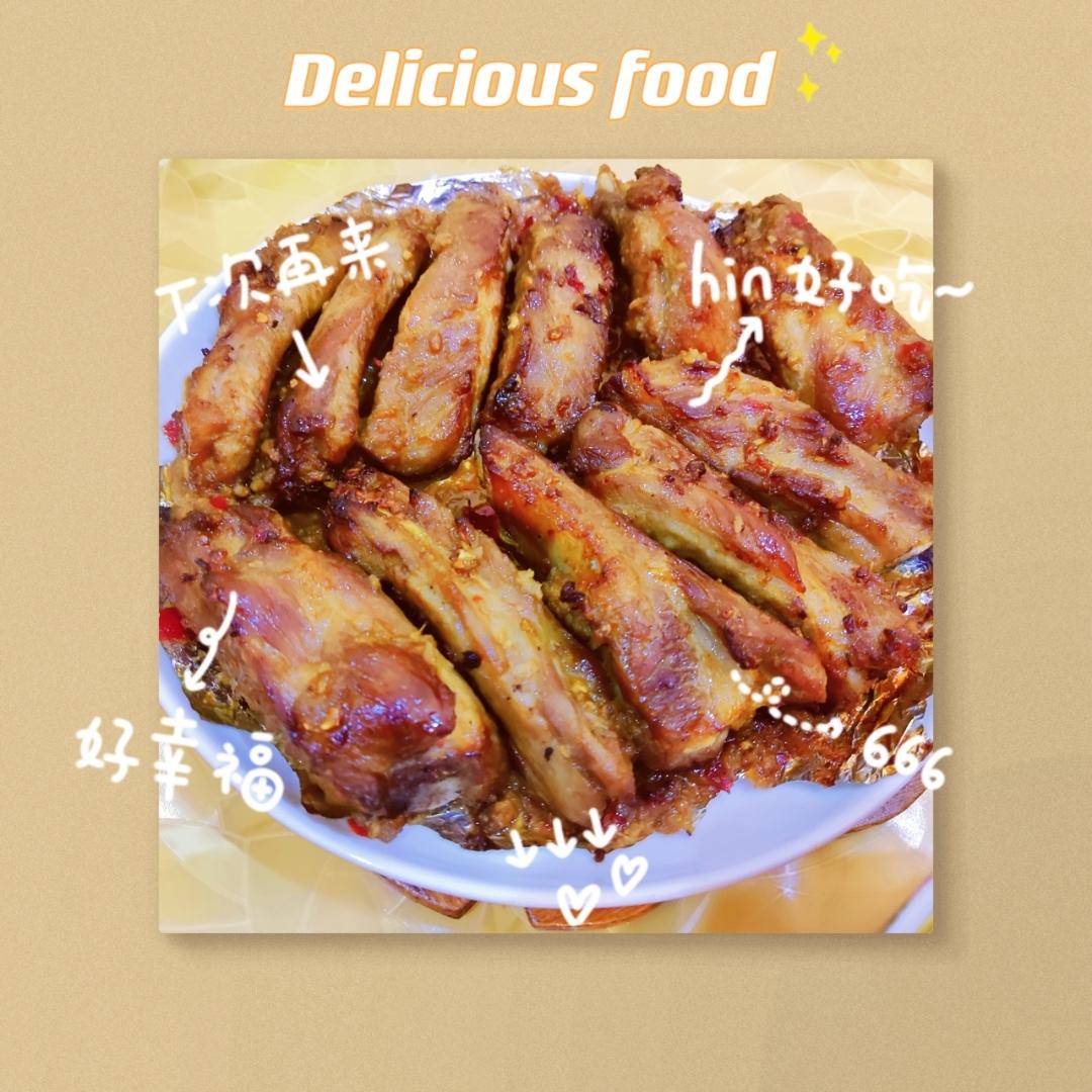 香到骨头里的蒜香排骨（烤箱）
