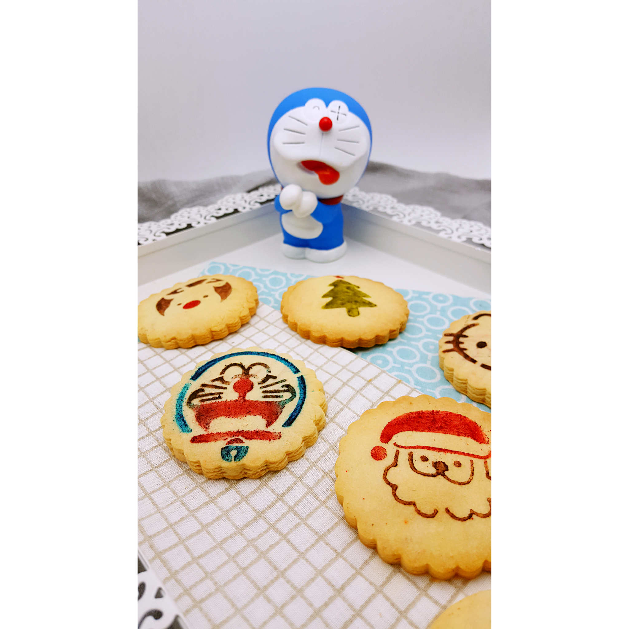 圣诞印花饼干