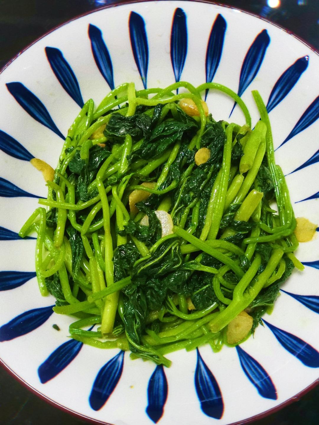 清炒苕尖的做法