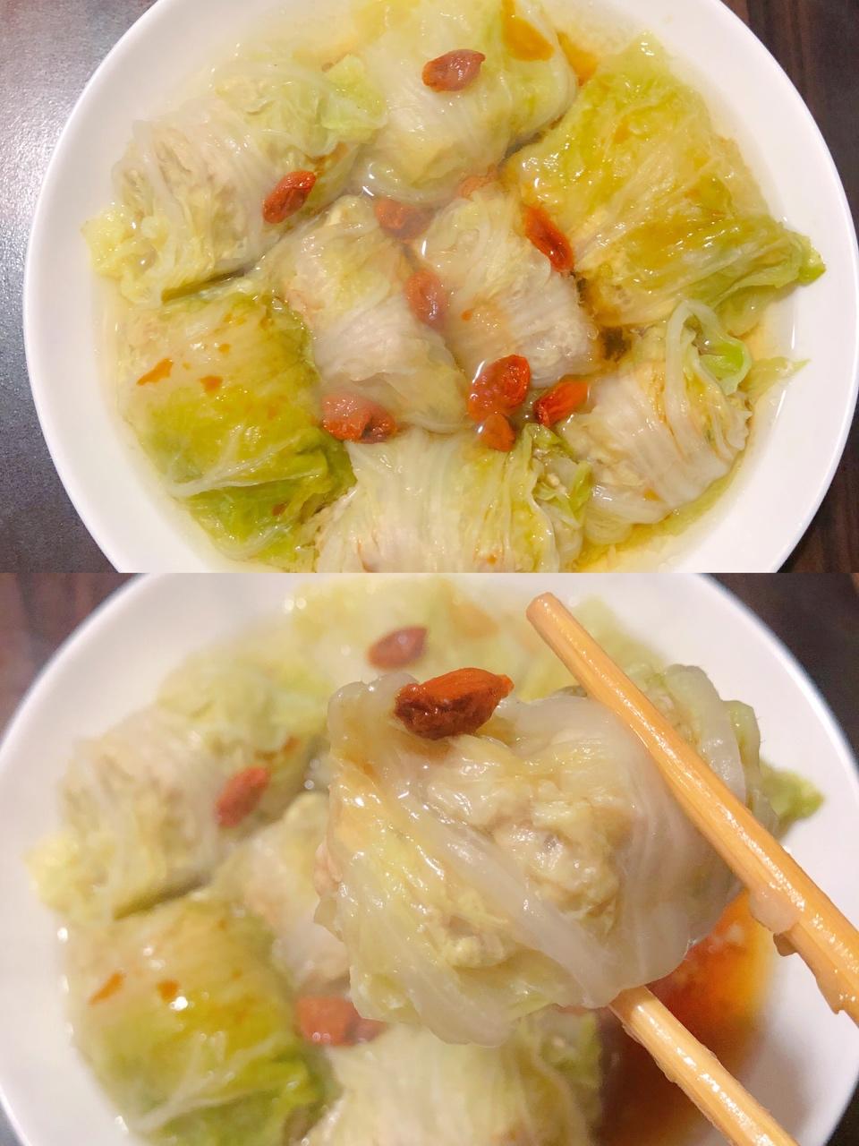 白菜肉卷（如意白菜卷）🔥鲜香美味😋的做法