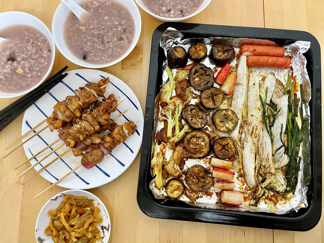 烤箱版烤肉串