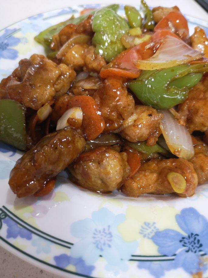 溜肉段，熘肉段（晶莹透亮外脆里嫩）