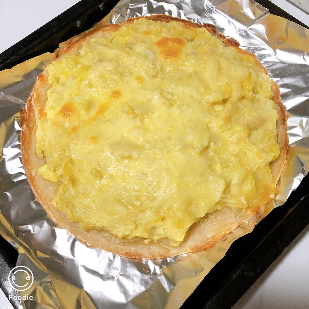 手抓饼榴莲披萨