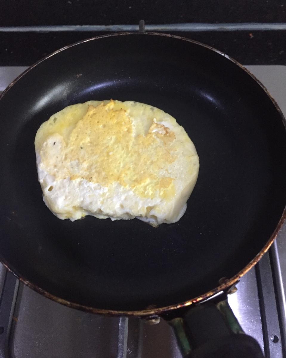 鸡蛋煎馒头片