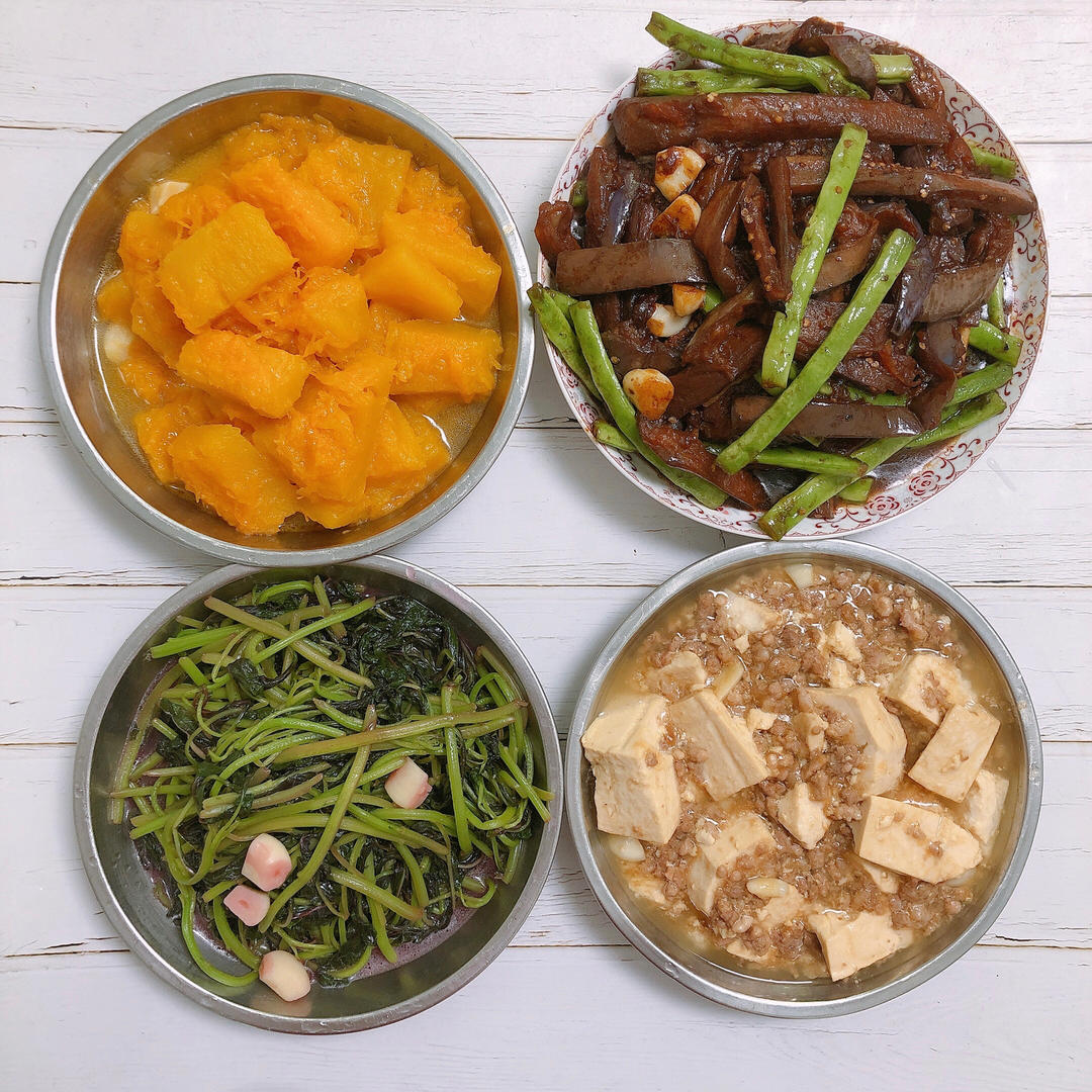 超级下饭的豆角烧茄子