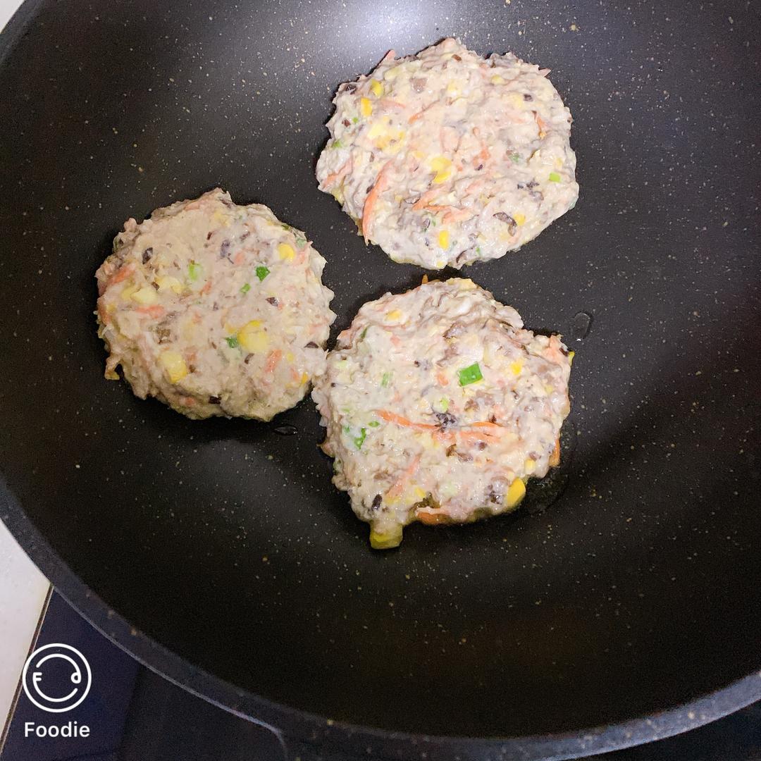 美味营养减脂早餐饼的做法 步骤10