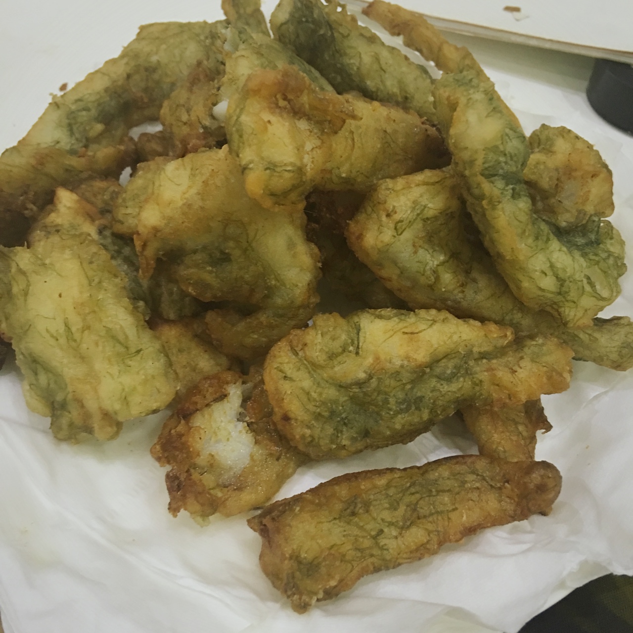 蜕变97做的苔条面拖小黄鱼