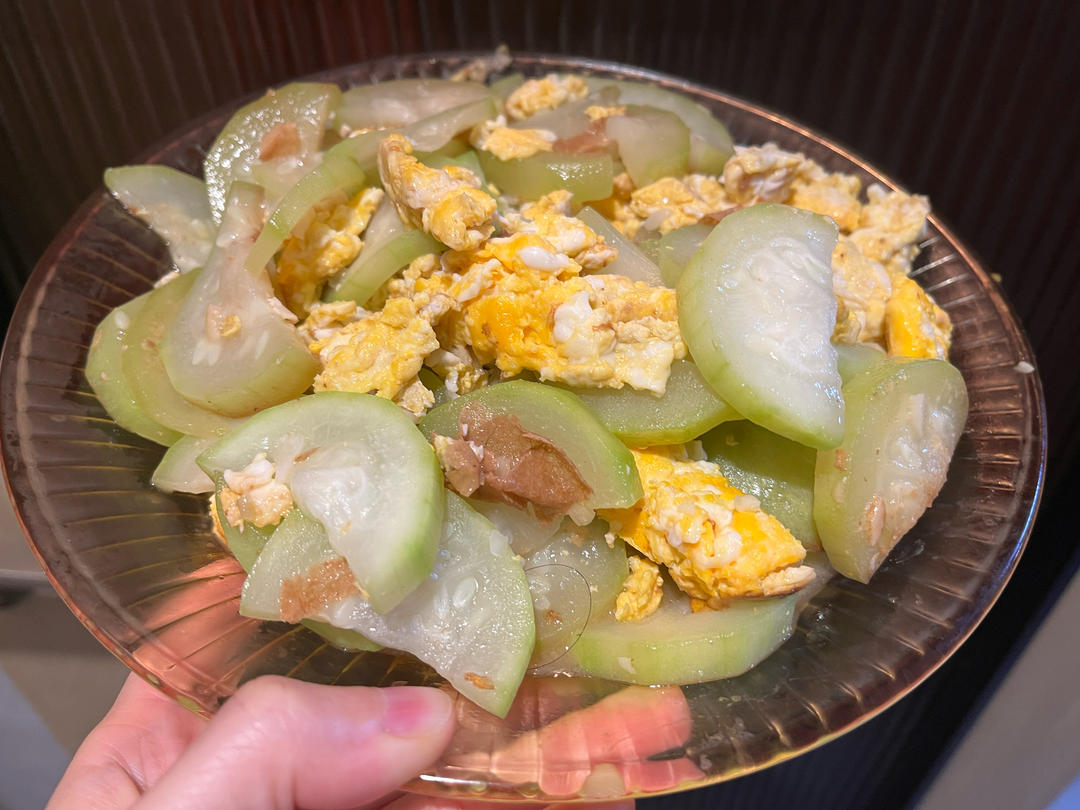 节瓜炒鸡蛋