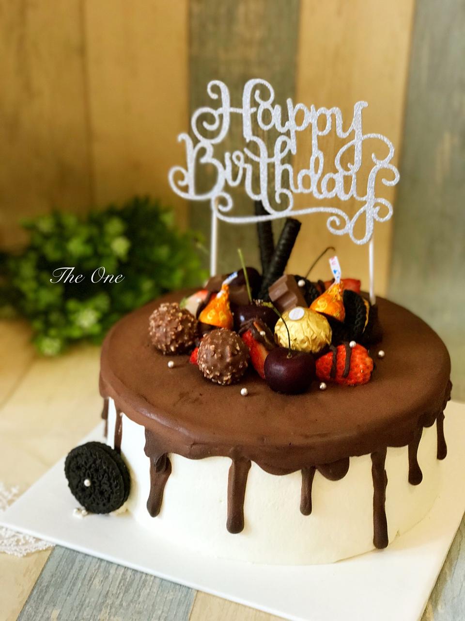 超简易可行的巧克力淋面（完全依靠个人经验）