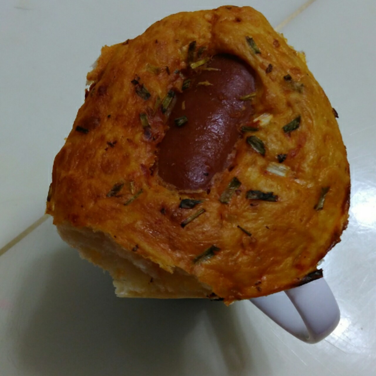 沙拉火腿面包