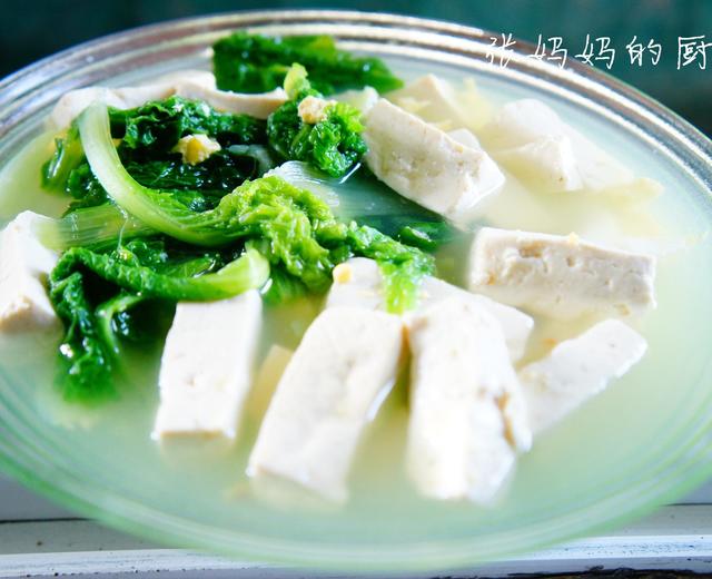 小白菜豆腐汤