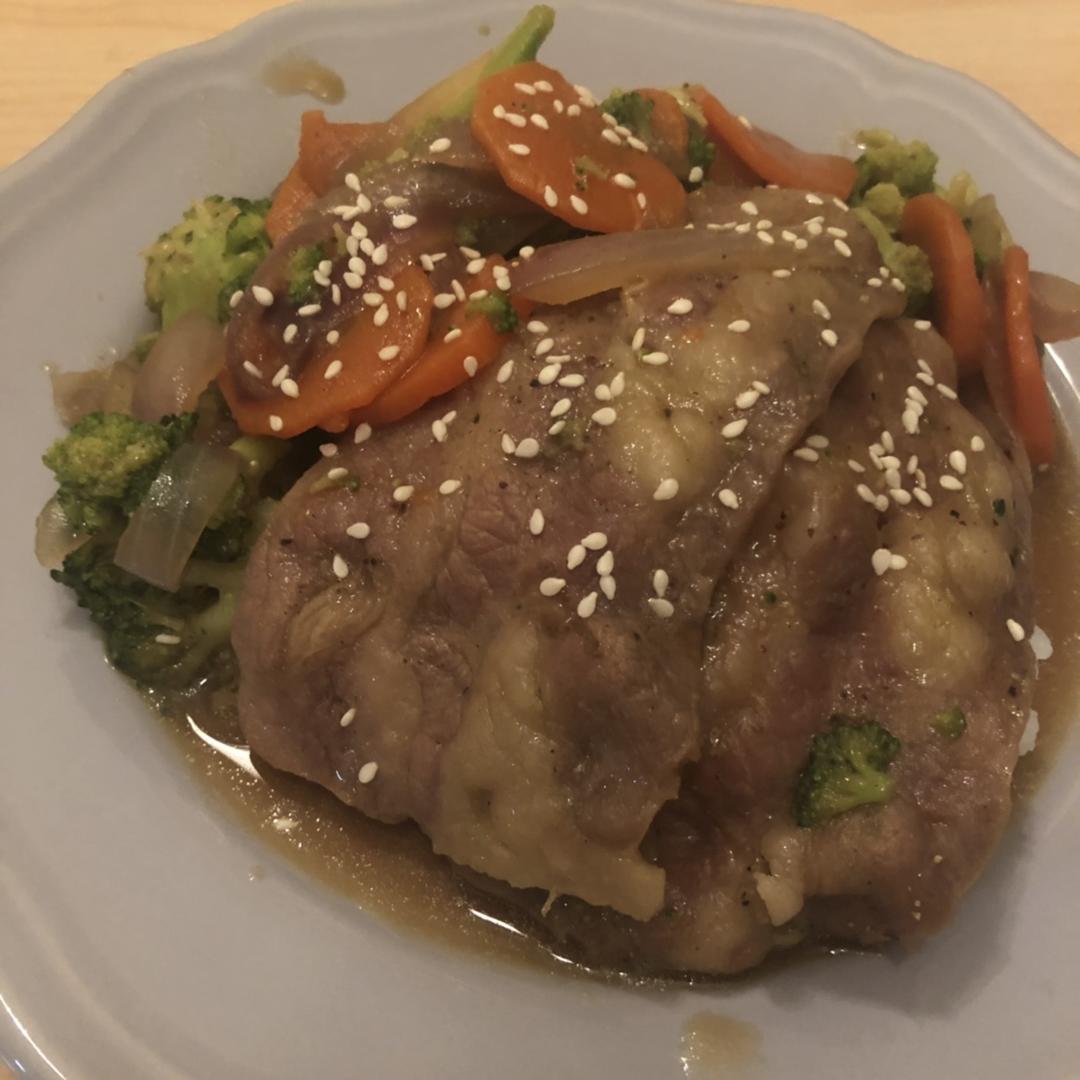 日式肥牛盖饭