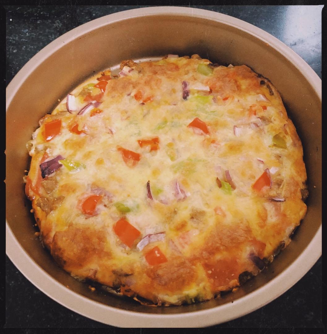 9寸家庭田园披萨【北鼎烤箱食谱】