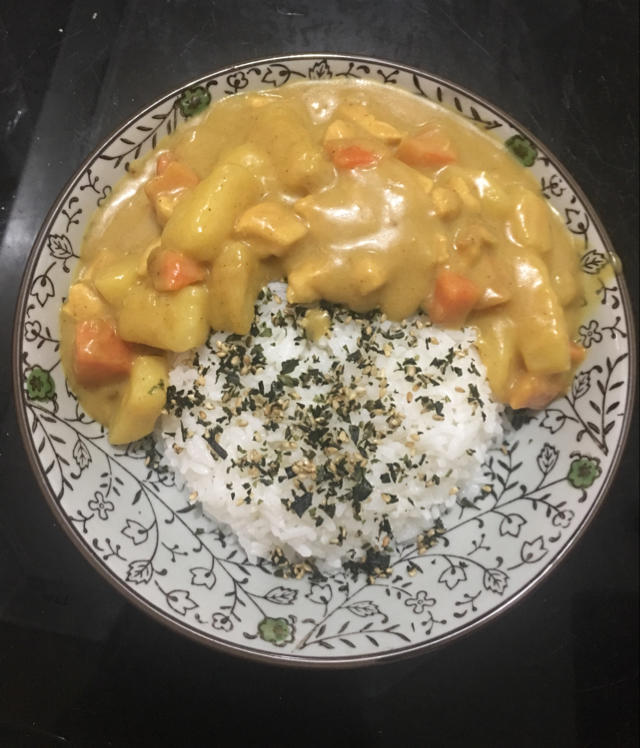 咖喱鸡饭
