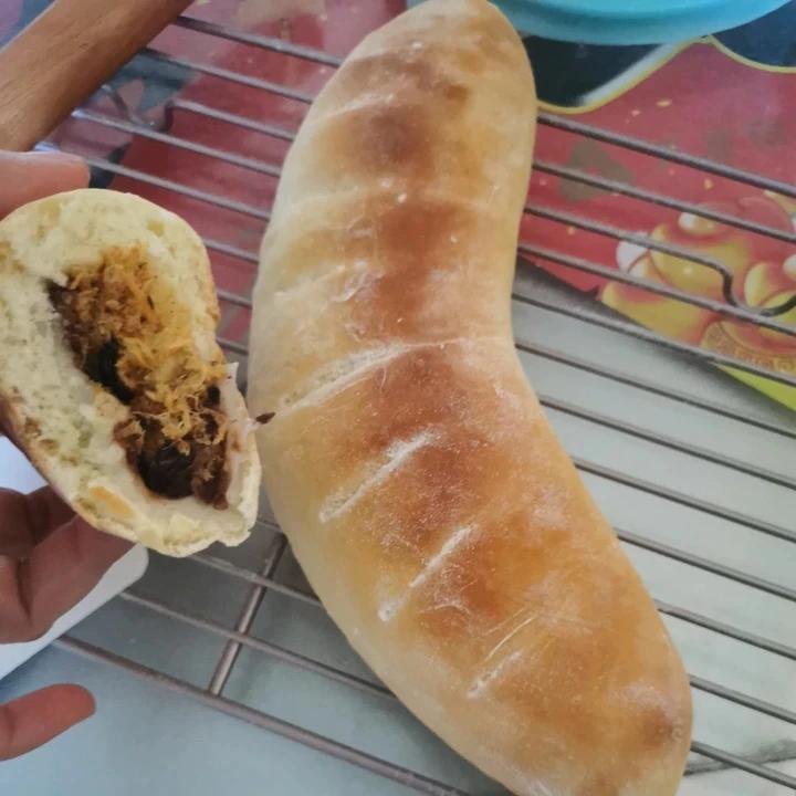 比原麦山丘还好吃的【抹茶麻薯古早味面包】肉松红豆沙