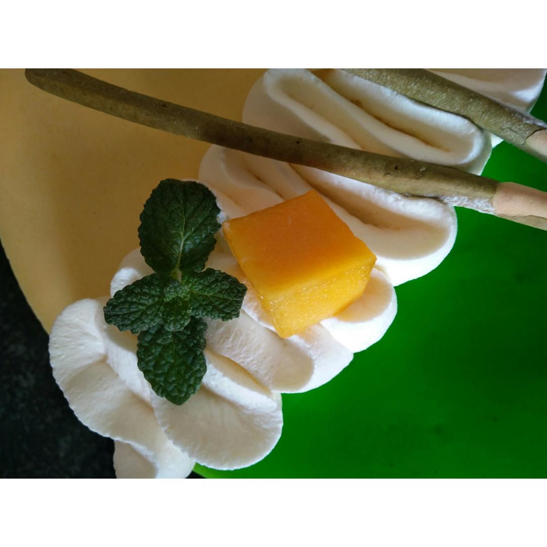 《Tinrry下午茶》教你做芒果流心慕斯（6寸配方）
