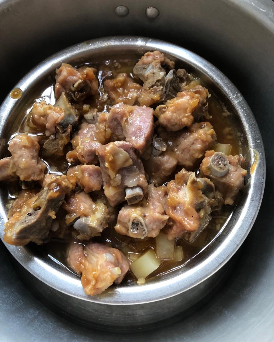 超简单‼️‼️土豆蒸排骨