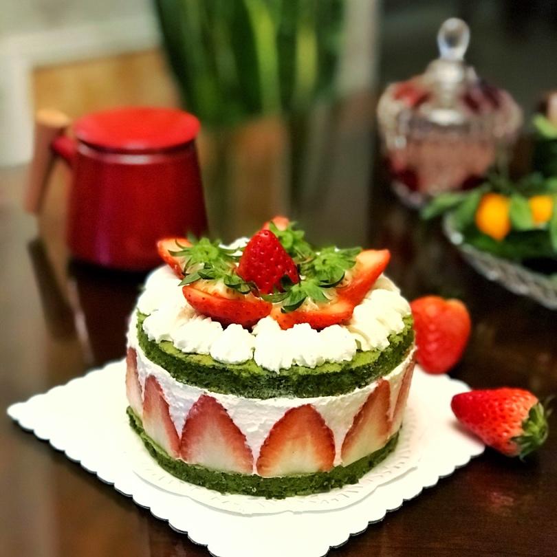 日式抹茶蛋糕卷