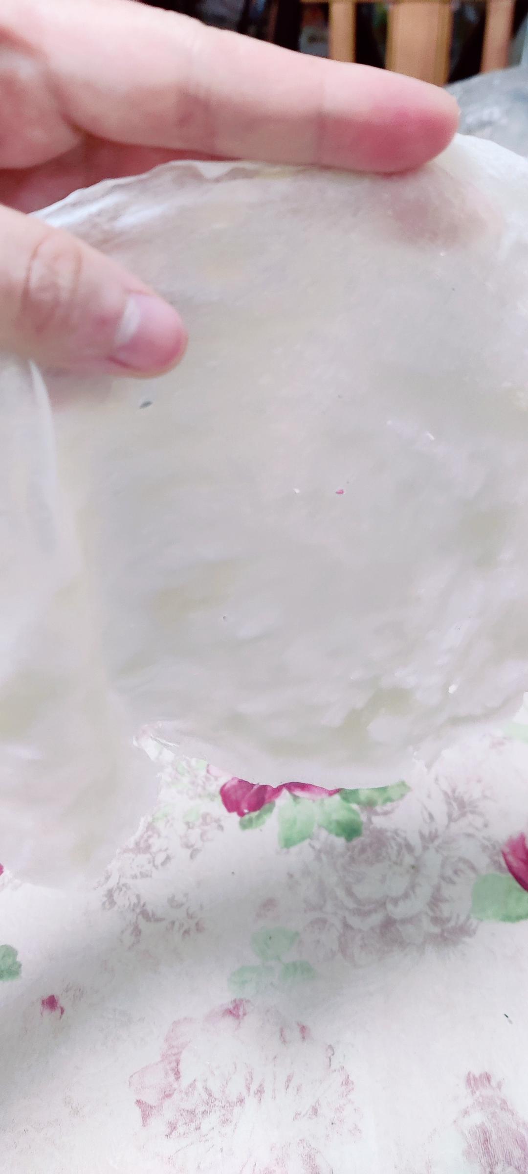 自制春卷皮（非饺子皮版）