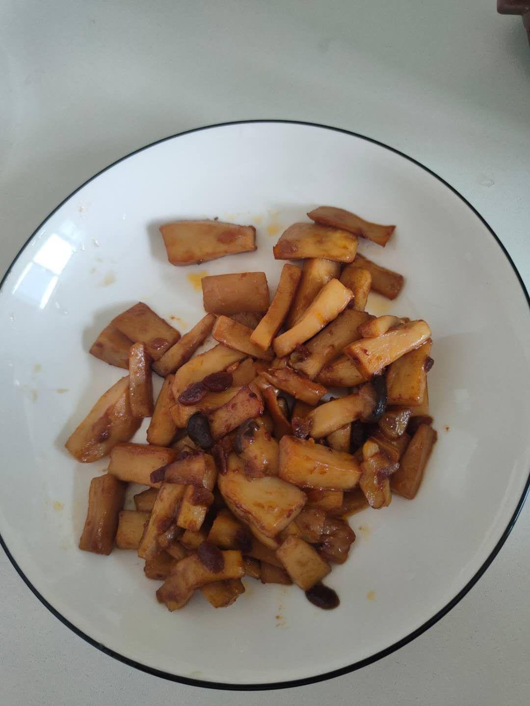 干煸杏鲍菇