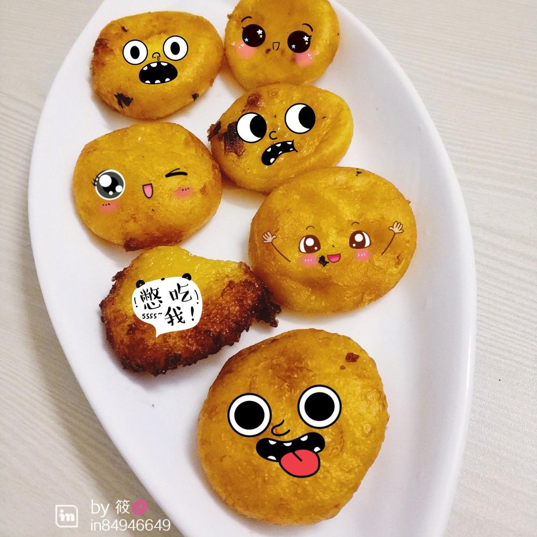 糯米红薯饼