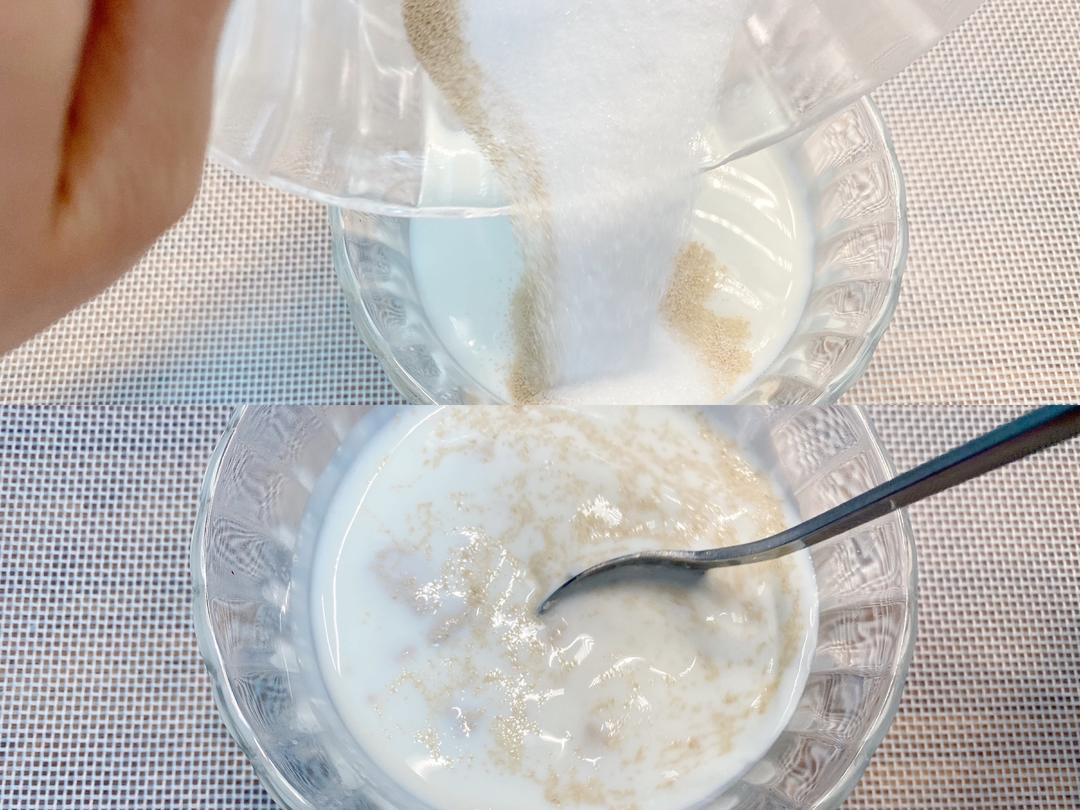 纯奶手撕吐司的做法 步骤1